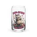 Earned Not Given 16oz Can Glass