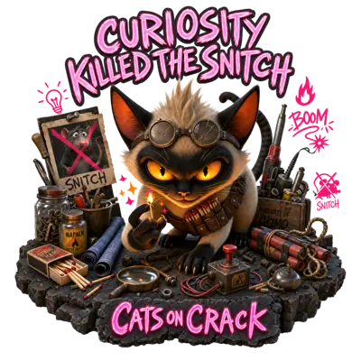 Curiosity Killed The Snitch Long Sleeve
