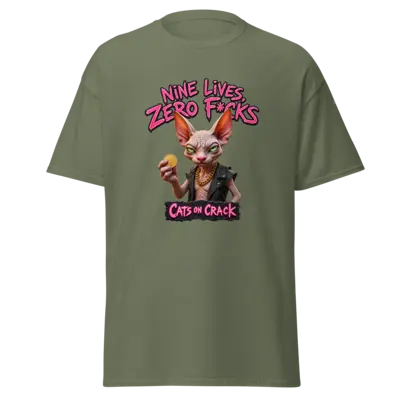 Nine Lives Zero Fucks T-Shirt