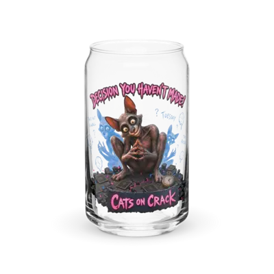 Decision You Hadn't Made 16oz Can Glass