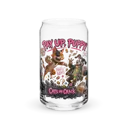 Pay Up Puppy 16oz Can Glass