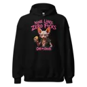 Nine Lives Zero Fucks Hoodie