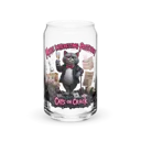 More Interesting Postcode 16oz Can Glass