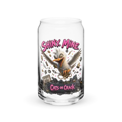 Shiny Mine 16oz Can Glass