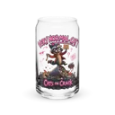 Very Normal Cat 16oz Can Glass