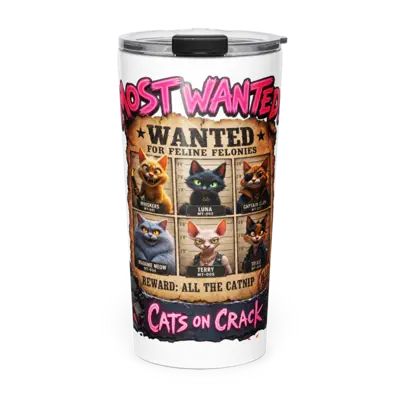 Most Wanted 20oz Tumbler