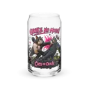 Gentle No More 16oz Can Glass