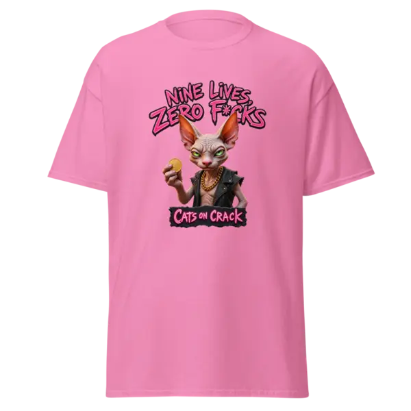 Nine Lives Zero Fucks T-Shirt