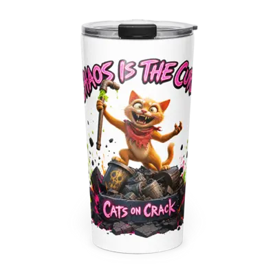 Chaos Is The Cure 20oz Tumbler