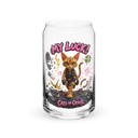 My Luck 16oz Can Glass