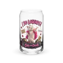 I Do Legends 16oz Can Glass