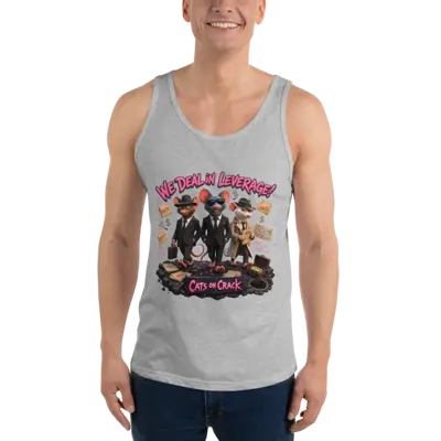 We Deal In Leverage Vest Tank