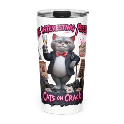 More Interesting Postcode 20oz Tumbler