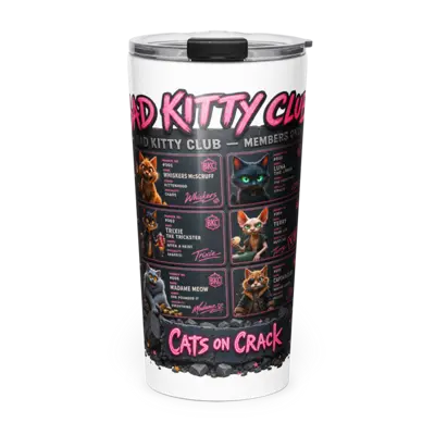 Bad Kitty Club 20oz Tumbler