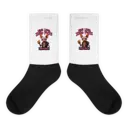 Nine Lives Zero Fucks Socks