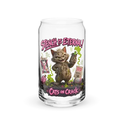 Stench Is Eternal 16oz Can Glass