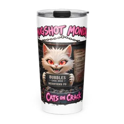 Mugshot Monday 20oz Tumbler