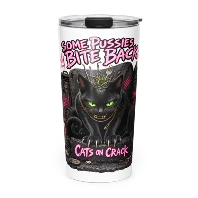 Pussies Bite Back 20oz Tumbler