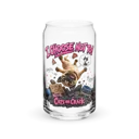 I Choose Not To 16oz Can Glass