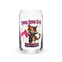 Stray Spray Slay 16oz Can Glass